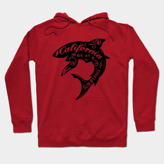 Dophin surfing Hoodie by Raintreestrees7373